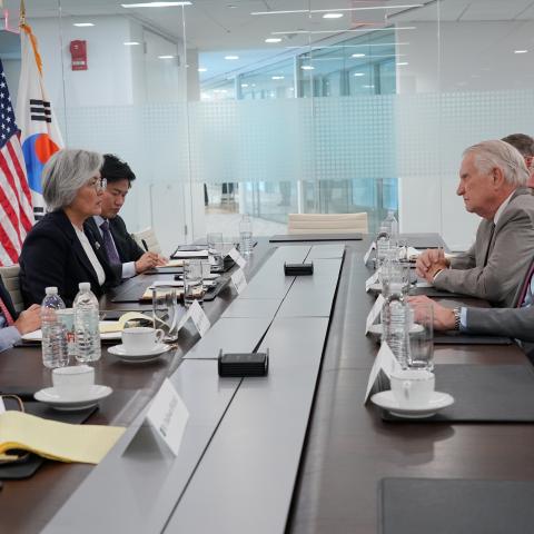 Hudson was honored to host Ambassador Kang for a conversation on US–South Korea security efforts, bilateral economic ties, and ROK policy toward the People's Republic of China.