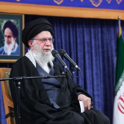 Iranâs Supreme Leader Ali Khamenei speaks speaks in Tehran, Iran on January 03, 2026. (Photo by IRANIAN LEADER PRESS OFFICE/Anadolu via Getty Images)