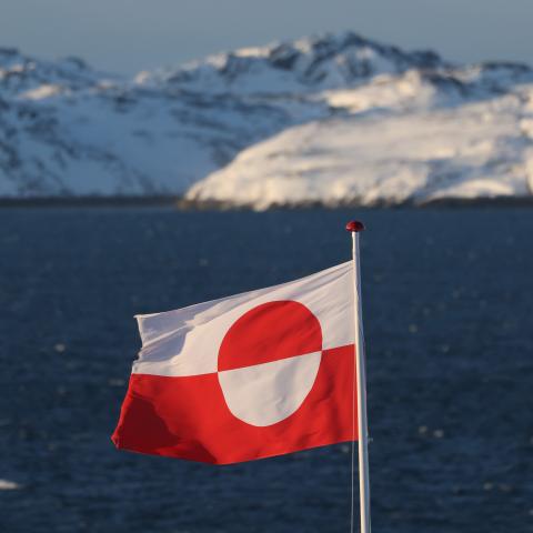 The Greenlandic flag flies on January 20, 2026 in Nuuk, Greenland. European leaders are scheduled to meet later this week to formulate their response to U.S. President Donald Trump's recent threat of punitive tariffs against countries who obstruct his desire to acquire Greenland. (Photo by Sean Gallup/Getty Images)