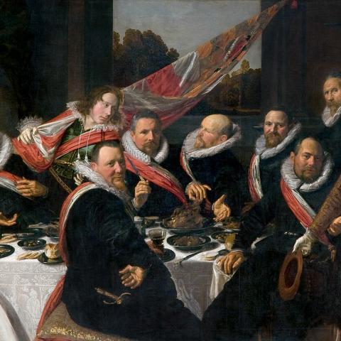 Banquet of the officers of the St George Civic Guard 