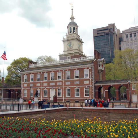 Independence Hall in Philadelphia, Pennsylvania,USA (2018)