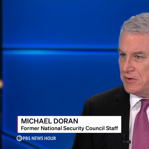 Doran on PBS NEwHours
