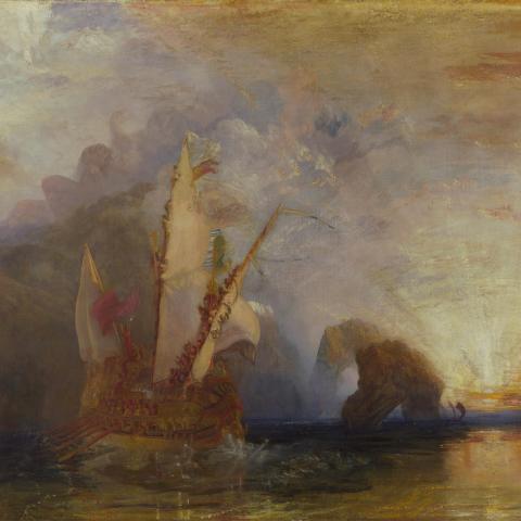 	 Ulysses deriding Polyphemus
