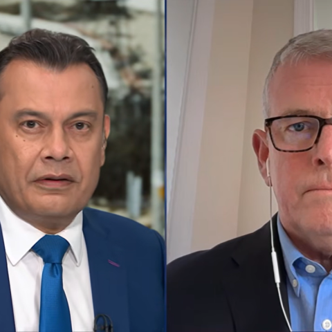 Brian Clark appears on Al Jazeera on August 17, 2026.