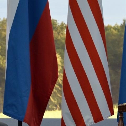 US President Barack Obama (L) holds a bilateral meeting with Russian President Vladimir Putin during the G8 summit at the Lough Erne resort near Enniskillen in Northern Ireland, on June 17, 2013. (JEWEL SAMAD/AFP/Getty Images)