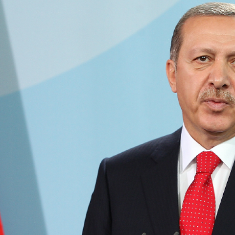Turkish Prime Minister Recep Tayyip Erdogan speaks during a news conference on October 31, 2012 in Berlin, Germany. (Adam Berry/Getty Images)