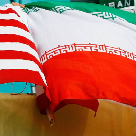Iran fans prior to the FIFA World Cup Germany 2006 at the Zentralstadion on June 21, 2006 in Leipzig, Germany. (Clive Mason/Getty Images)
