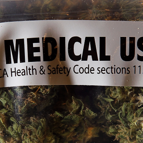 Medicinal marijuana at the Berkeley Patients Group in Berkeley, California, March 25, 2010. (Justin Sullivan/Getty Images)