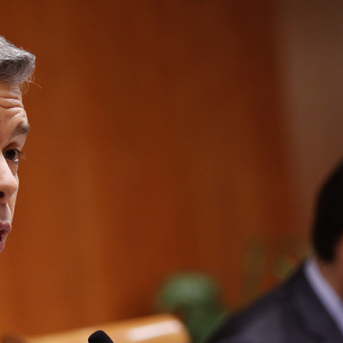 FCC Commissioner Robert McDowell delivers remarks before the commission voted to adopted controversial Net neutrality rules December 21, 2010 in Washington, DC. (Chip Somodevilla/Getty Images)