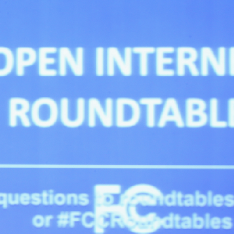 Federal Communications Commission Chairman Tom Wheeler delivers opening remarks at the start of a Open Internet Roundtable discussion, September 16, 2014 in Washington, DC. (Mark Wilson/Getty Images)