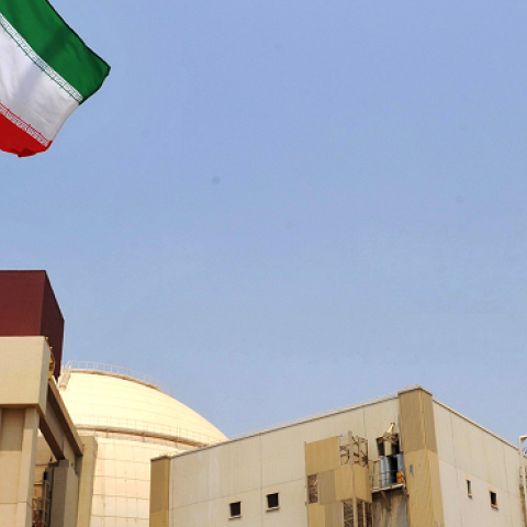 This handout image supplied by the Iran International Photo Agency shows a view of the reactor building at the Russian-built Bushehr nuclear power plant as the first fuel is loaded, on August 21, 2010 in Bushehr, southern Iran.  (IIPA via Getty Images)