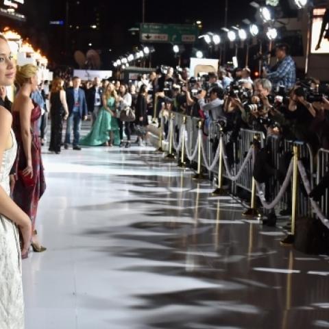 Actress Jennifer Lawrence attends the premiere of Lionsgate's 'The Hunger Games: Mockingjay - Part 1' at Nokia Theatre L.A. Live on November 17, 2014 in Los Angeles, California. (Kevin Winter/Getty Images)