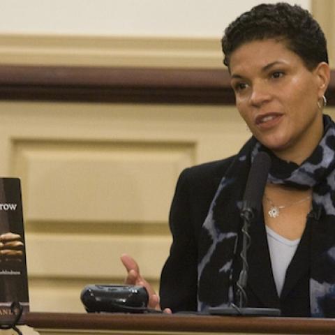 Michelle Alexander, author of "The New Jim Crow," speaks at the Miller Center Forum, December 3, 2010. (Miller Center/Flickr)