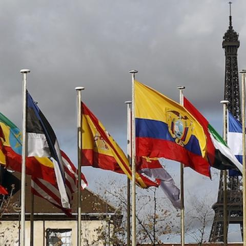 Unesco headquarters in Paris. France will host the Climate change conference (Cop21) in Paris from November 30 to December 11, 2015. (Chesnot/Getty Images)