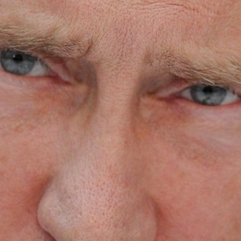 Russia's Prime Minister Vladimir Putin during a congress of the ruling United Russia party in Moscow, on September 23, 2011. (NATALIA KOLESNIKOVA/AFP/Getty Images)