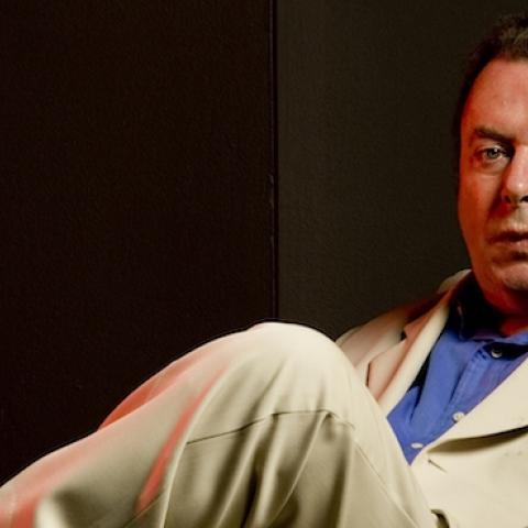 Christopher Hitchens poses during a portrait session on May 22, 2010 in Australia. (John Donegan/Getty Images)