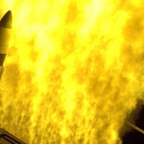 The first successfully conducted intercept flight test of a land-based Aegis Ballistic Missile Defense (BMD) weapon system and Standard Missile (SM)-3 Block IB Threat Upgrade guided missile, Kauai, Hawaii. (MDA)