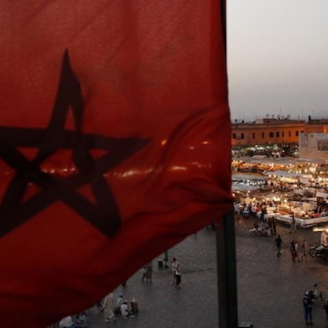 Place Jemaa El Fna (Djemaa El Fna), August 12, 2012. (Godong/UIG via Getty Images)
