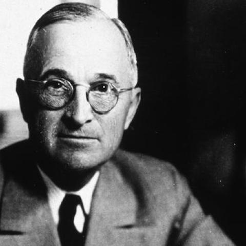 Harry S Truman (1884 - 1972), the 33rd President of the United States. (MPI/Getty Images)