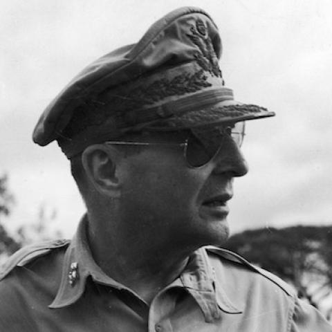 American General Douglas MacArthur, 1945. (US Signal Corps/The LIFE Picture Collection/Getty Images)
