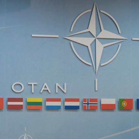 A Foreign Affairs ministers session on the second day of NATO ministerial meetings at the NATO headquarters in Brussels on December 2, 2015. (JOHN THYS/AFP/Getty Images)