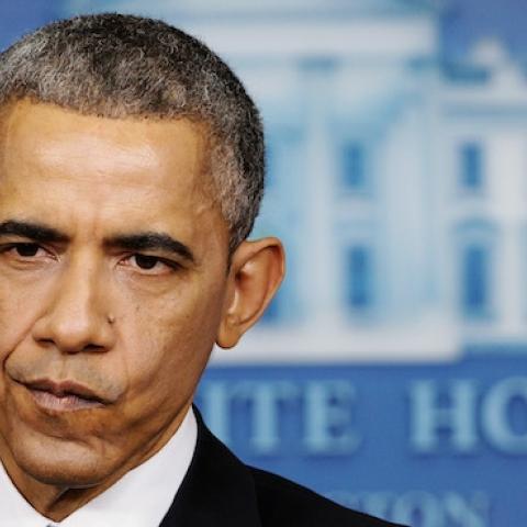 U.S. President Barack Obama during a news conference at the White House December 19, 2014 in Washington, DC. (Alex Wong/Getty Images)
