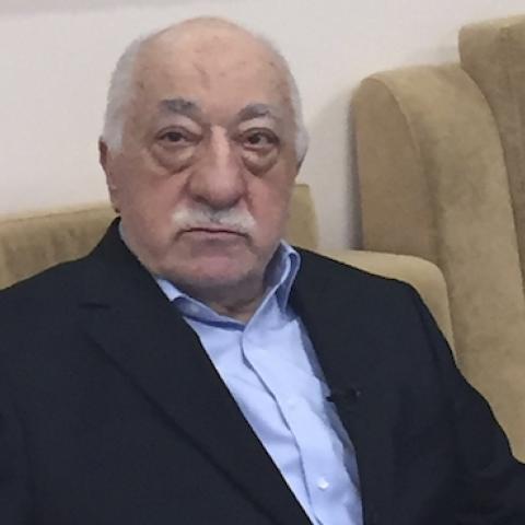 Turkish cleric and opponent to the Erdogan regime Fethullah Gülen adresses at his residence in Saylorsburg, Pennsylvania on July 18, 2016. (THOMAS URBAIN/AFP/Getty Images)