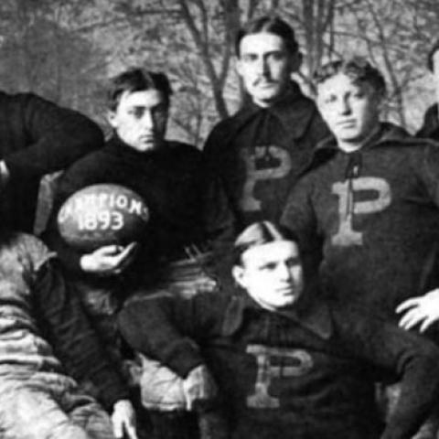 1893 Princeton football team (Public Domain)