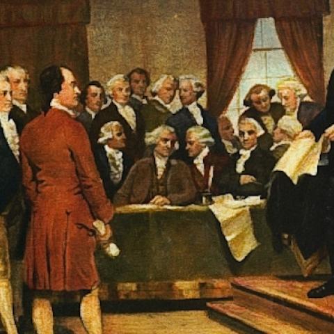 Washington Constitutional Convention 1787, by Junius Brutus Stearns, December 31, 1855 (Wikimedia/Public Domain)