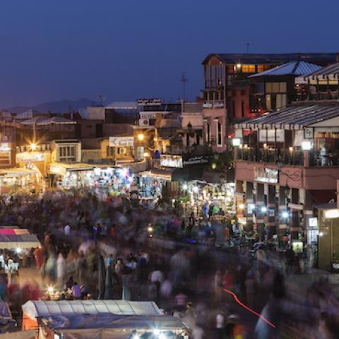 City market, Marrakech, Morocco. (Jeremy Woodhouse/Getty Images)