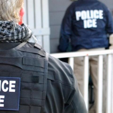 Foreign nationals were arrested this week during a targeted enforcement operation conducted by U.S. Immigration and Customs Enforcement (ICE), February 9, 2017 in Atlanta, Georgia. (U.S. Immigration and Customs Enforcement Handout)