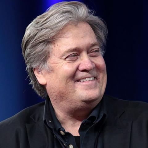 Steve Bannon at CPAC 2017, February 23, 2017 (Photo by Gage Skidmore)
