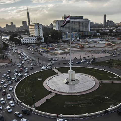Tahrir Square, Cairo, January 24, 2016 (KHALED DESOUKI/AFP/Getty Images)