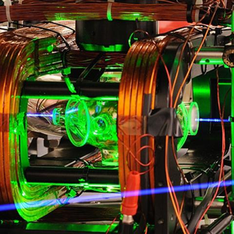 Microwave apparatus used in NIST quantum computing experiments (National Institute of Standards and Technology)