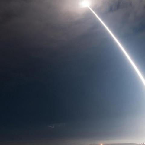 Minuteman III ICBM test, August 2, 2017 (U.S. Air Force)