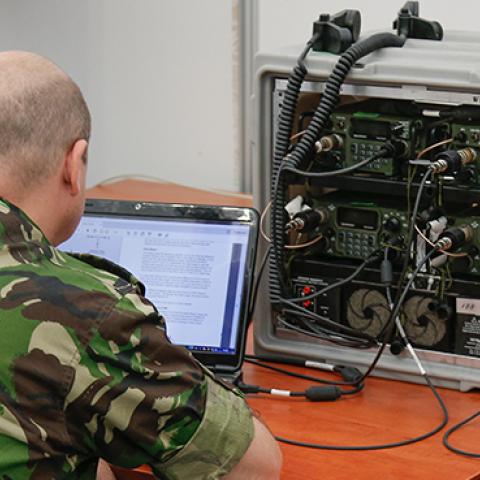 NATO Cyber Warfare Exercise in Poland, June 22, 2017 (Jaap Arriens/NurPhoto via Getty Images)