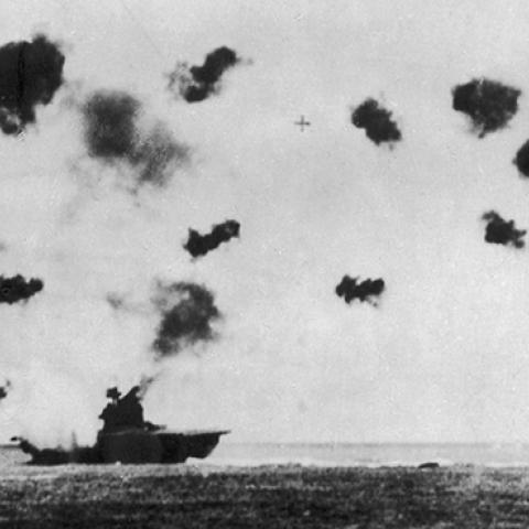 The Battle of Midway (Keystone/Getty Images)