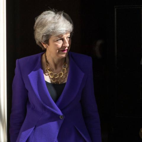 British Prime Minister Theresa May leaves 10 Downing Street on May 2, 2019 in London, England. (Dan Kitwood/Getty Images)