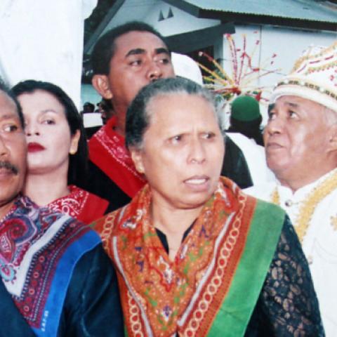 Christian villagers from Passo and Muslim villagers from Batumerah celebrate religious festivals together. (Photo courtesy of the chief of Batumerah)