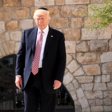 POTUS visit the Western Wall. Jerusalem, May 22, 2017 (Flickr)