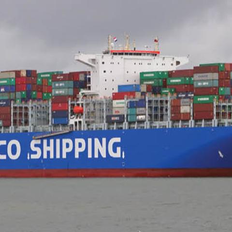 Cosco Shipping container ship
