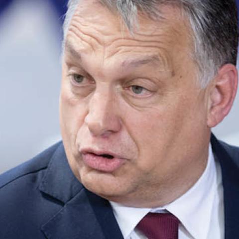 Hungarian Prime Minister Viktor Mihaly Orban arrives for an EU Summit at European Council on June 28, 2018 in Brussels, Belgium. 