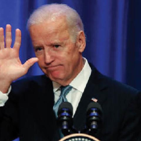Joe Biden attends a business leader breakfast at the The St. Regis Beijing hotel on Dec. 5, 2013 in Beijing. 