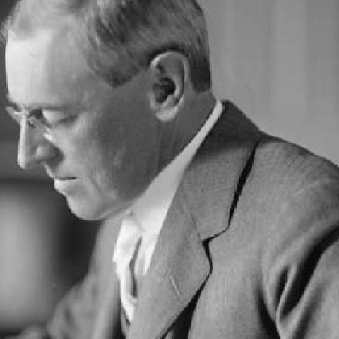 U.S. President Woodrow Wilson