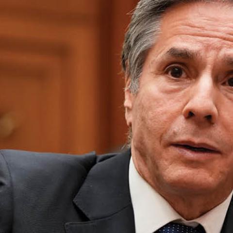 U.S. Secretary of State Antony Blinken testifies before the House Committee on Foreign Affairs on The Biden Administration's Priorities for U.S. Foreign Policy (Ken Cedeno-Pool/Getty Images)