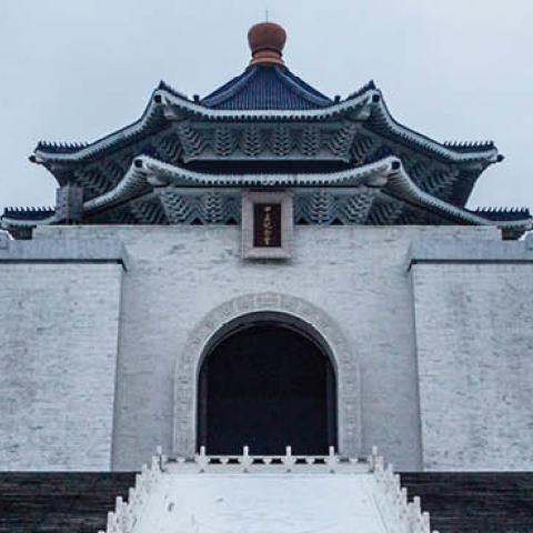 Chiang Kai-shek Memorial Hall square in Taipei, Taiwan (Photo by Ulet Ifansasti/Getty Images)