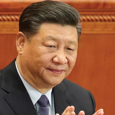 Chinese President Xi Jinping attend the second plenary meeting of the second session of the 13th National People's Congress (NPC) at the Great Hall of the People on March 8, 2019 in Beijing, China. The second session of the 13th NPC opens in Beijing on Tu
