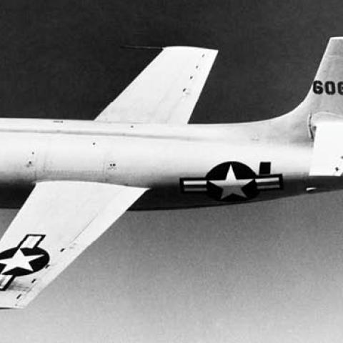 Bell X-1 U.S. Air Force Supersonic Plane (Photo by H. Armstrong Roberts/Getty Images)