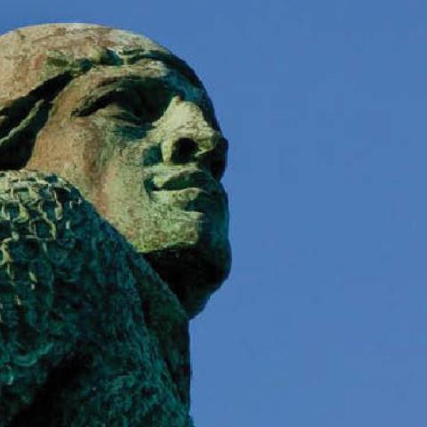A statue of Norse explorer Leif Erikson in Reykjavik, Iceland (Corbis via Getty Images)