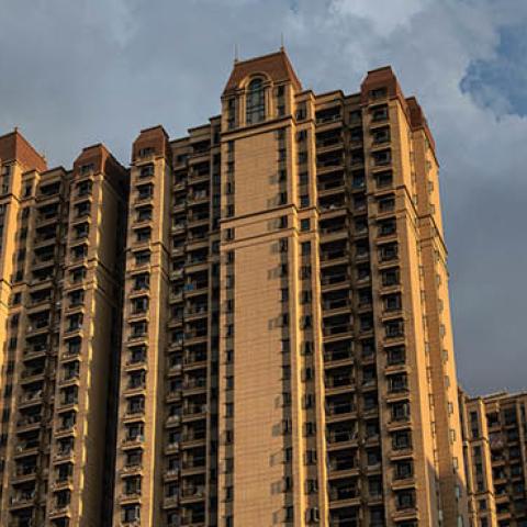 A general view of the Evergrande Changqing development in Wuhan, Hubei Province, China. (Getty Images)